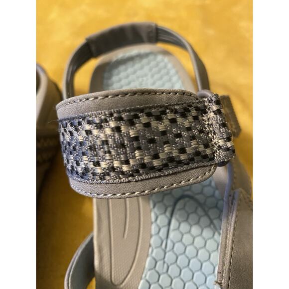 Baretraps Rebound “Dalton” Sandals Microbial Hook & Loop Blue/Gray W Size 10M - Picture 13 of 14